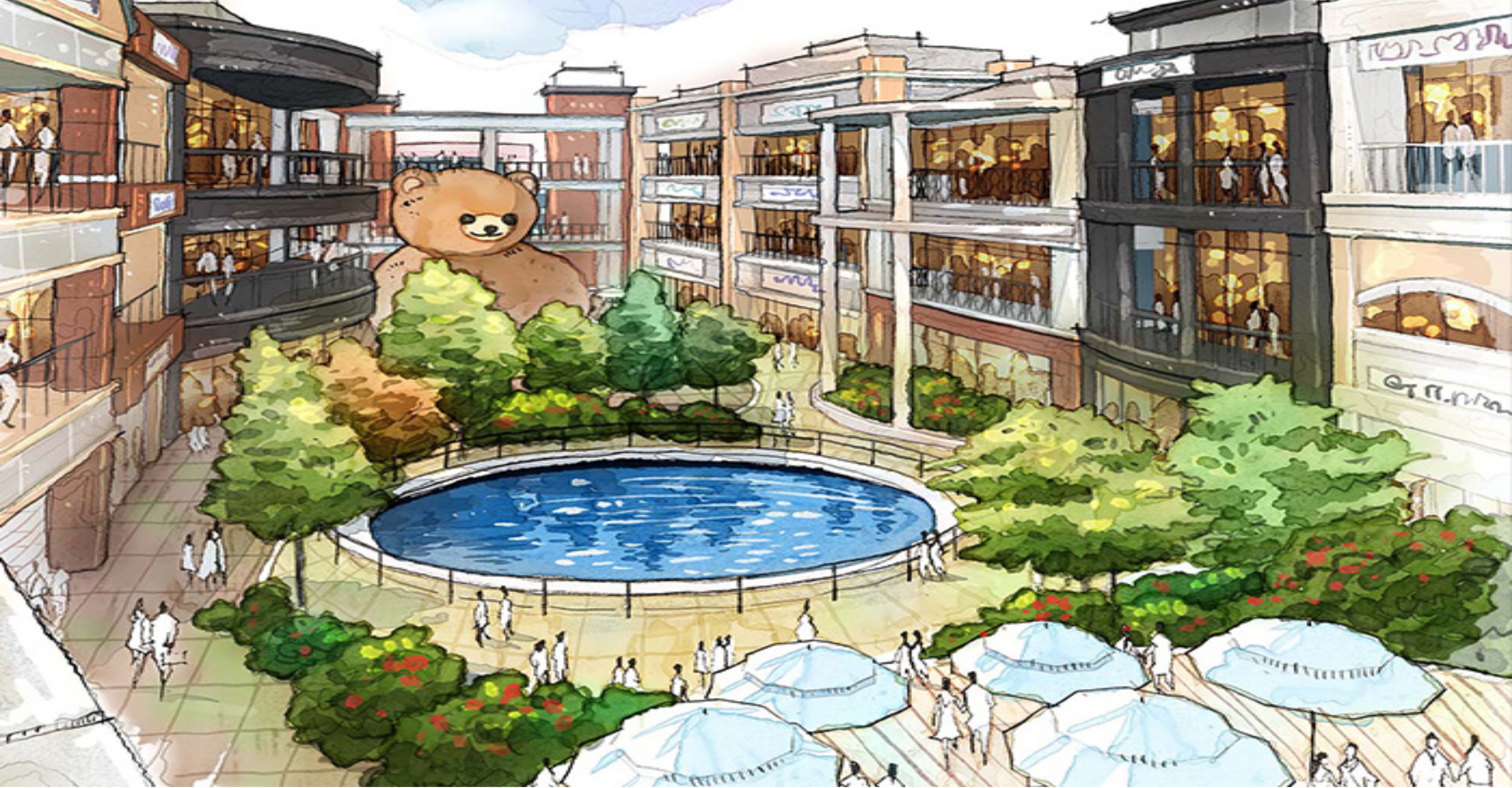 미래 개발 비전 지역 이미지